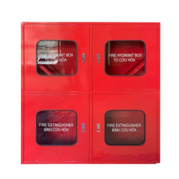 Tủ thiết bị PCCC 4 ngăn